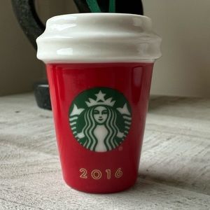 2016 Starbucks Red Cup Ornament